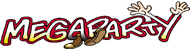 Megaparty Logo einfach